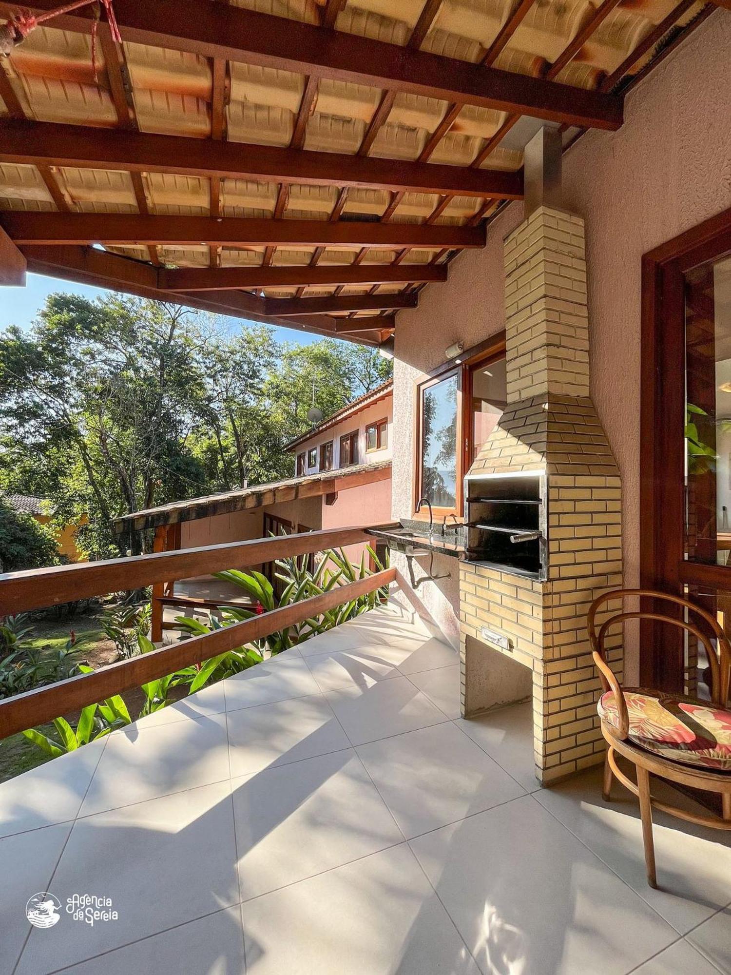 Linda Casa Com Varanda Gourmet Em Condominio Ilhabela Exterior foto